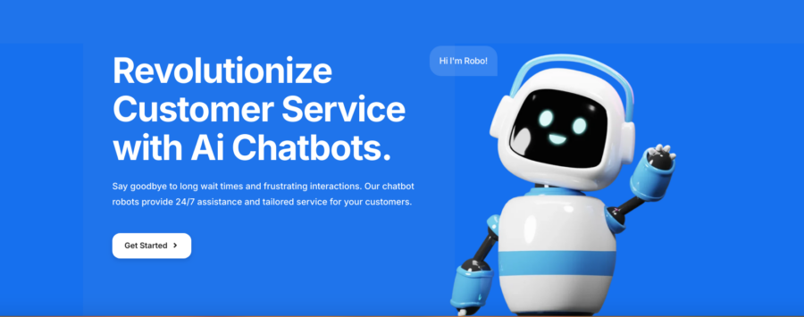Création de site web pour entreprise SaaS de chatbot intelligent