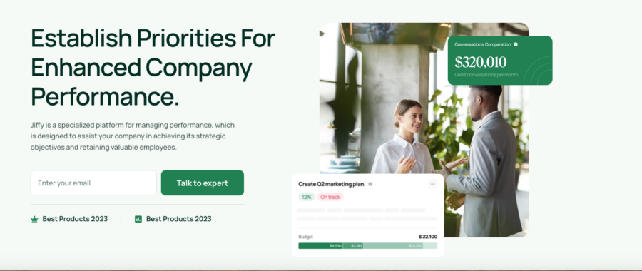 Création d'un site web pour une entreprise SaaS